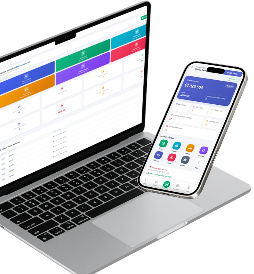 Laptop and Mobile Mockup